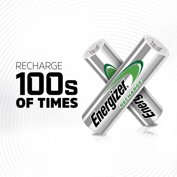 Energizer Extreme AA rechargeable batteries 2300mAh 4-pack - British product
