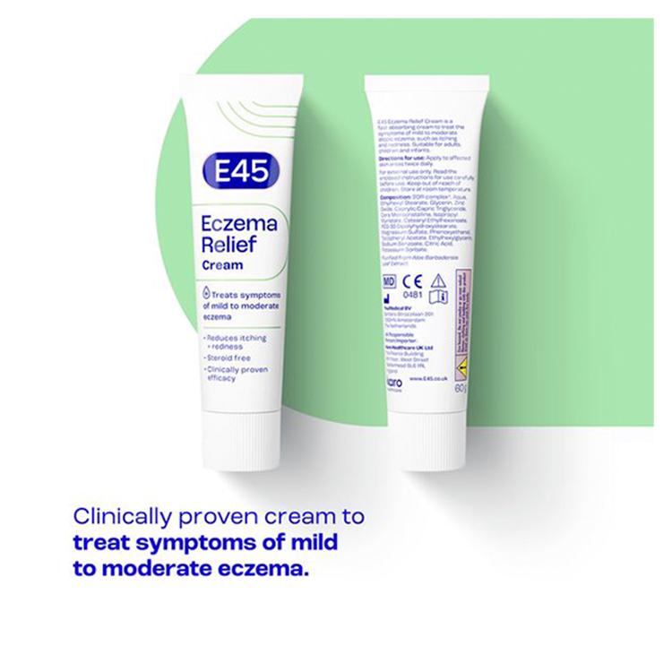 E45 eczema repair cream 60g (British brand)
