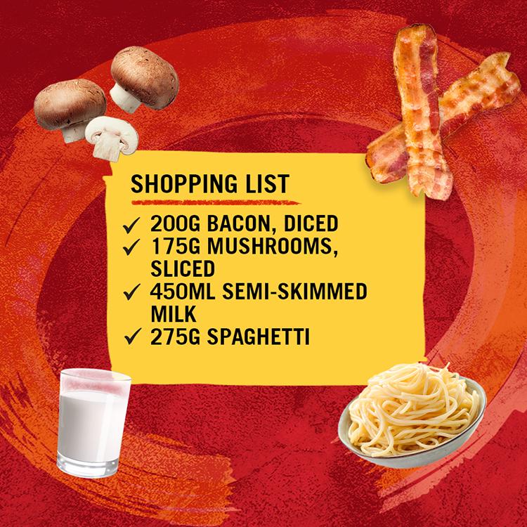 Schwartz Spaghetti Carbonara Sauce Mix 32g (British brand)
