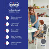 Chicco Pocket Snack booster seat grey (British brand)