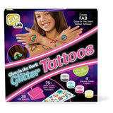 FabLab glow in the dark glitter tattoo kit - British product