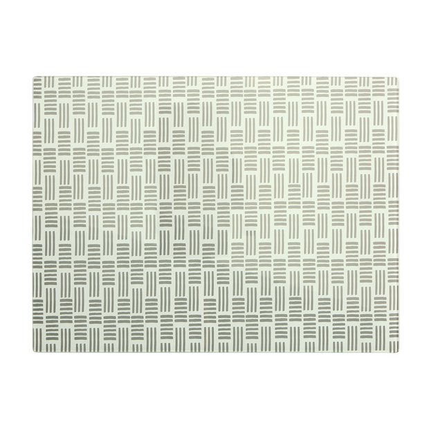 Argos Home patterned glass worktop saver 39.5x29.5cm, imported from the UK