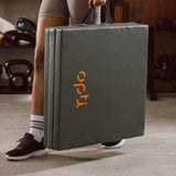 Opti foldable exercise mat 40mm grey, UK version