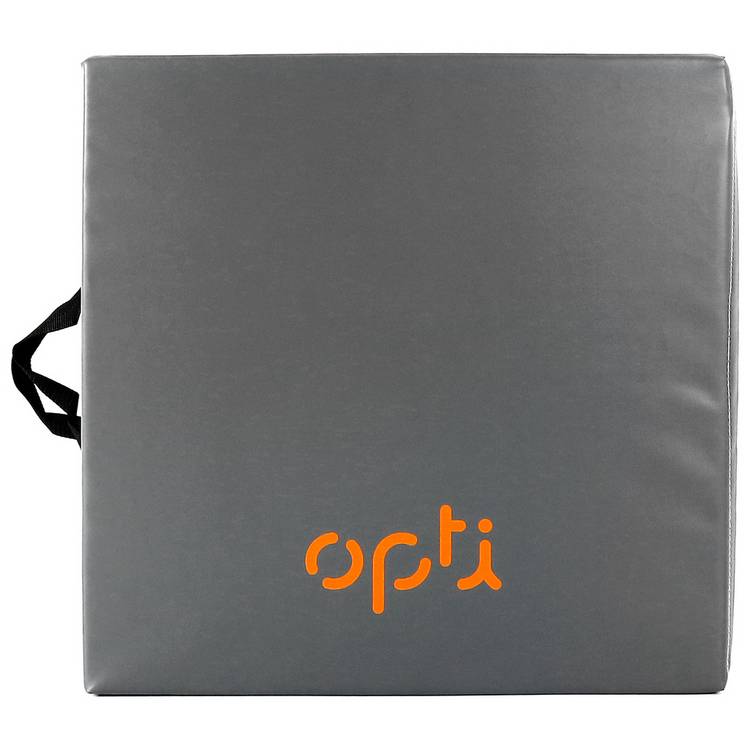 Opti foldable exercise mat 40mm grey, UK version