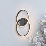 BHS Eye LED wall light black metal finish, UK version