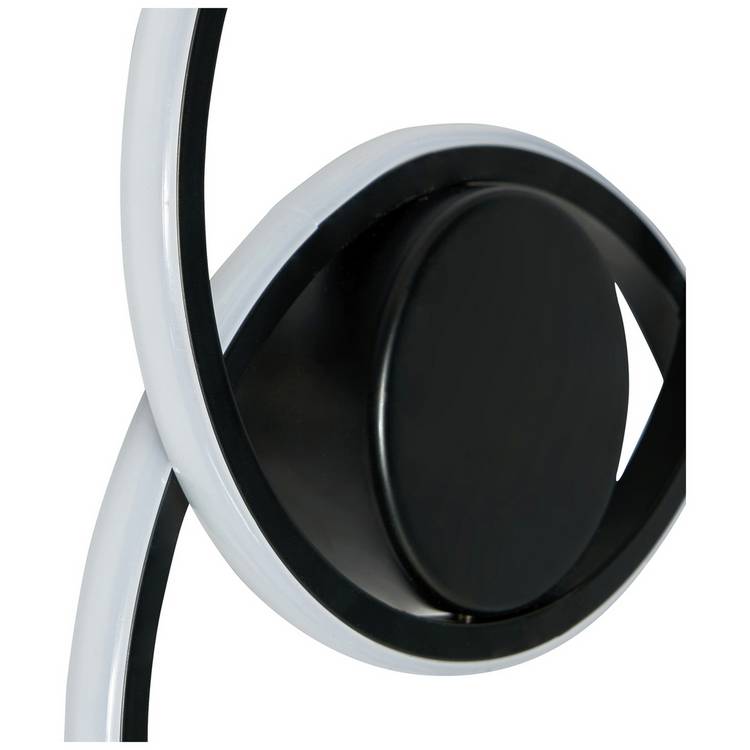 BHS Eye LED wall light black metal finish, UK version