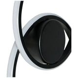 BHS Eye LED wall light black metal finish, UK version