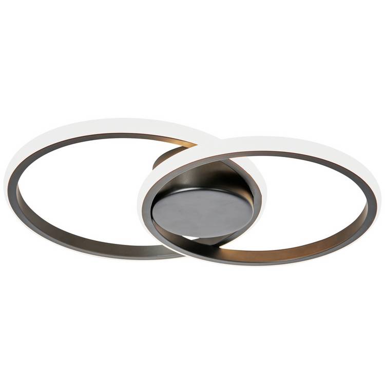 BHS Eye LED wall light black metal finish, UK version