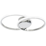 BHS Eye Metal LED Wall Light in chrome, imported from the UK