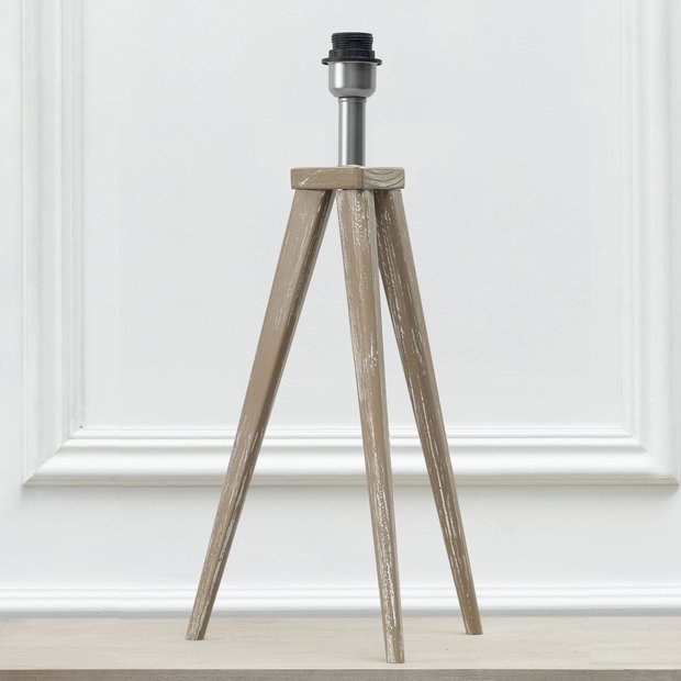 Voyage Maison wooden lamp base grey, UK version