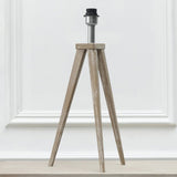 Voyage Maison wooden lamp base grey, UK version