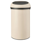 Brabantia 60L touch top bin soft beige - British product