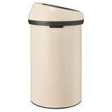 Brabantia 60L touch top bin soft beige - British product