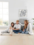 Catherine Lansfield Pink Extra Large Deep Pile Faux Fur Family Size Throw