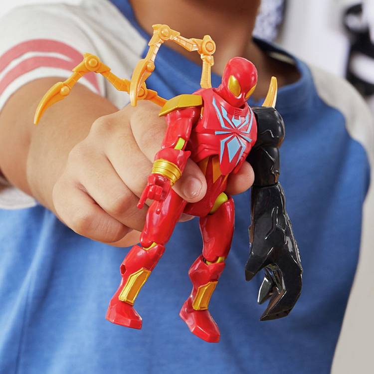 Mixmashers Iron Spider action figure 5 inch, imported from the UK