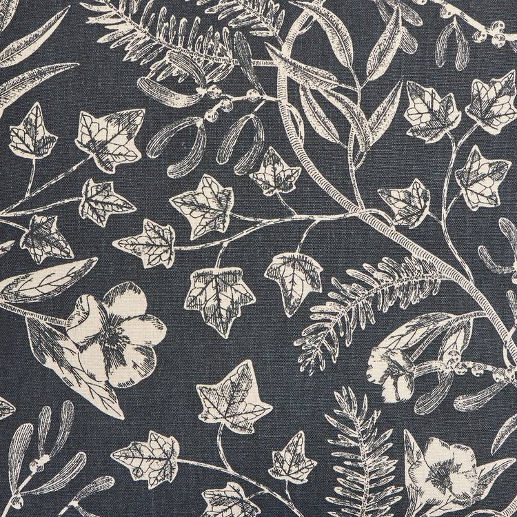 Habitat winter floral grey cushion 43x43cm, UK version