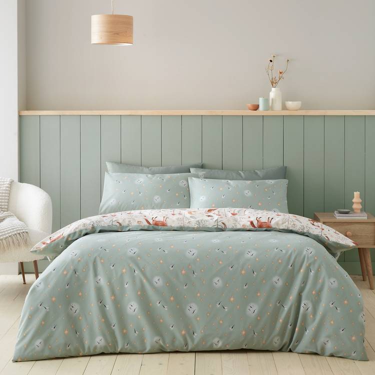 Catherine Lansfield Enchanted Twilight single duvet set, UK version