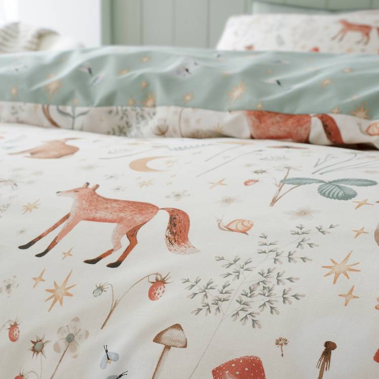 Catherine Lansfield Enchanted Twilight single duvet set, UK version
