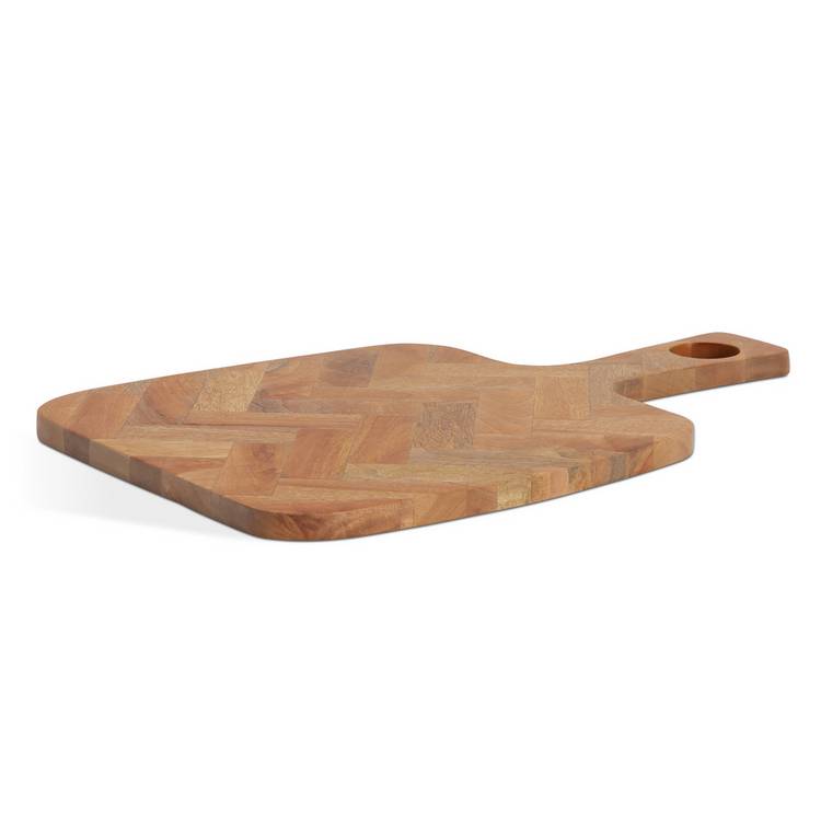 Habitat mango wood parquet serve board, imported from the UK