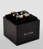 Paul Smith mini cufflinks featuring Mini car design - British product