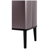 Curver Verto touch top kitchen bin 54L pearl rose, UK version