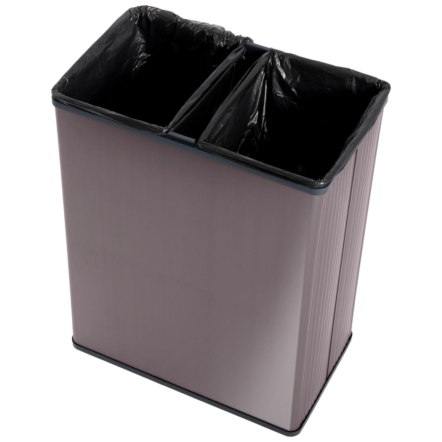 Curver Verto recycling bin 54L Pearl Rose (British brand)