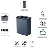 Curver Verto recycling bin 54 litre - British product