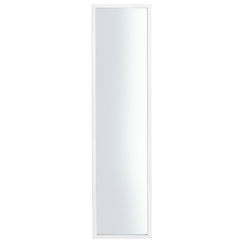 Home Essentials full length wall mirror white frame 120x30cm (British brand)