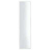 Home Essentials full length wall mirror white frame 120x30cm (British brand)