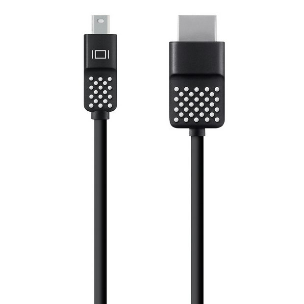Belkin Mini DisplayPort to HDMI cable 1.8m black (British brand)
