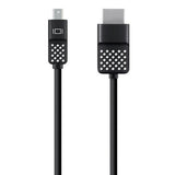 Belkin Mini DisplayPort to HDMI cable 1.8m black (British brand)