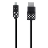 Belkin Mini DisplayPort to HDMI cable 1.8m black (British brand)