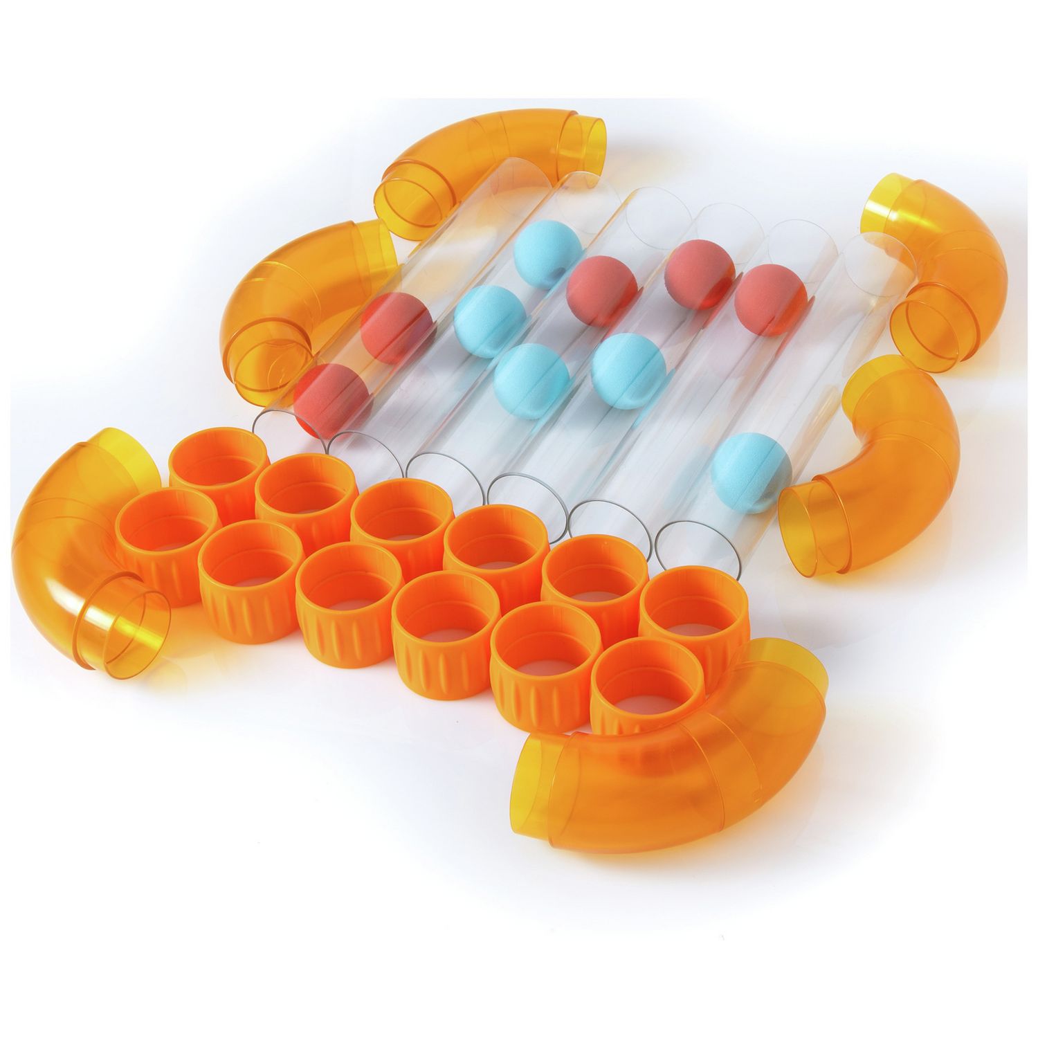 Fat Brain Toys Air Toobz Expansion Pack tubes and foam balls, UK version