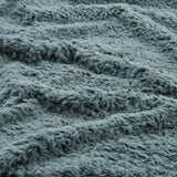 Habitat faux fur throw blue 125x150cm, UK version