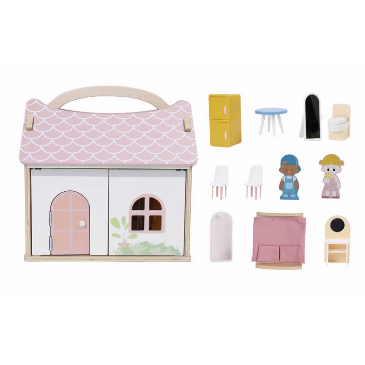 Chad Valley doll house fully furnished toy, imported from the UK