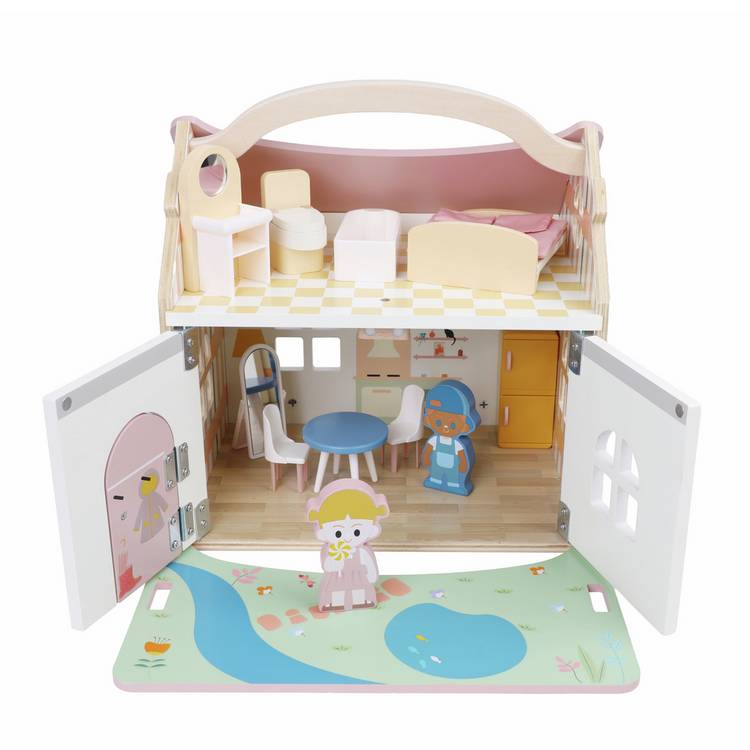 Chad Valley doll house fully furnished toy, imported from the UK