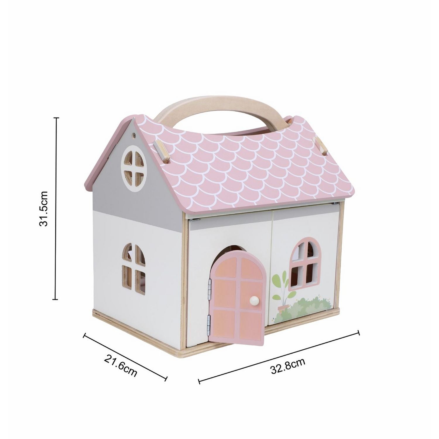 Chad Valley doll house fully furnished toy, imported from the UK