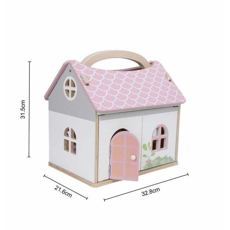 Chad Valley doll house fully furnished toy, imported from the UK