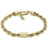 Armani Exchange gold plated chain bracelet (British brand)