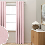 Habitat blackout eyelet curtains pink 117x137cm, UK version