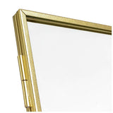 Habitat gold metal easel picture frame 5x7 inch - British product