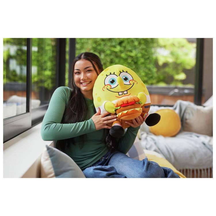 Snackles SpongeBob soft toy 35cm (British brand)