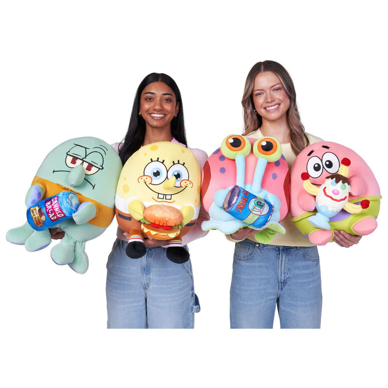 Snackles SpongeBob soft toy 35cm (British brand)