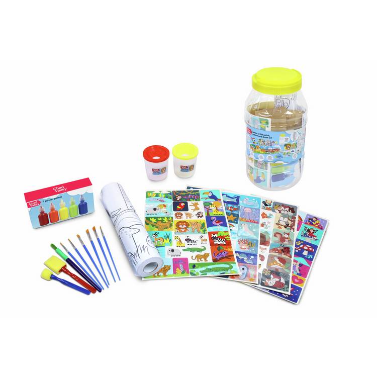 Chad Valley Junior Artist Paint Colour Draw art set, UK version