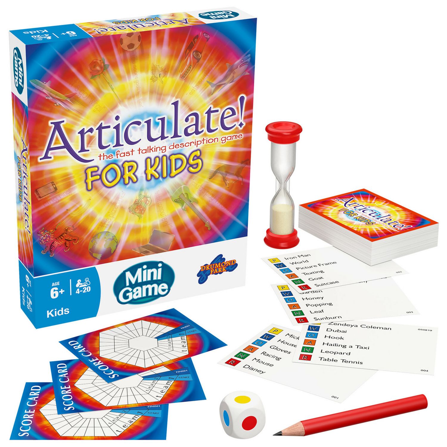 Drumond Park Articulate for Kids Mini board game (British brand)