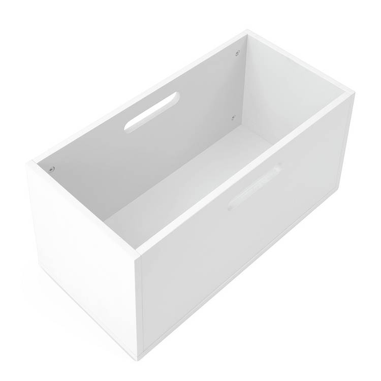Habitat Henri 2 storage boxes 40 litre white, UK version
