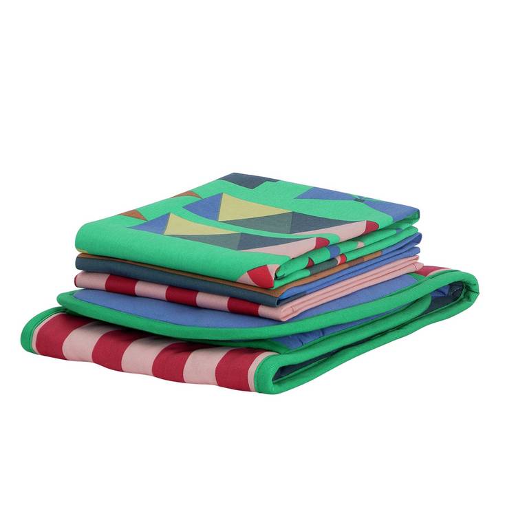 Habitat festive icons tea towels 66x46cm set - British product