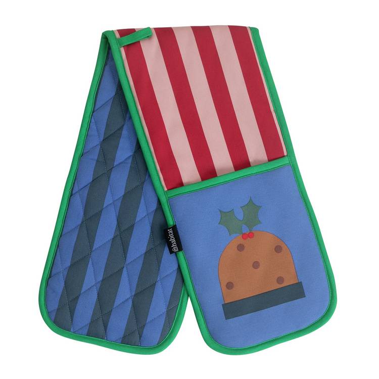 Habitat festive icons tea towels 66x46cm set - British product