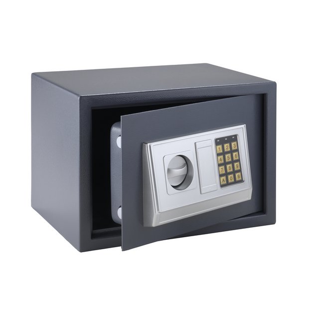 Home A5 digital steel safe 35cm - British product