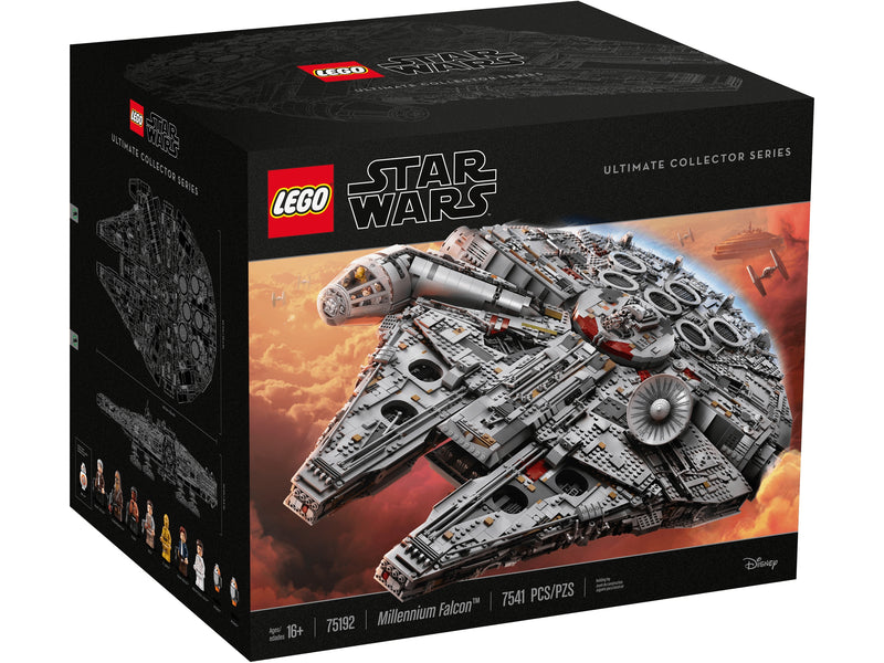 LEGO Millennium Falcon Star Wars model 7541 pieces, imported from the UK